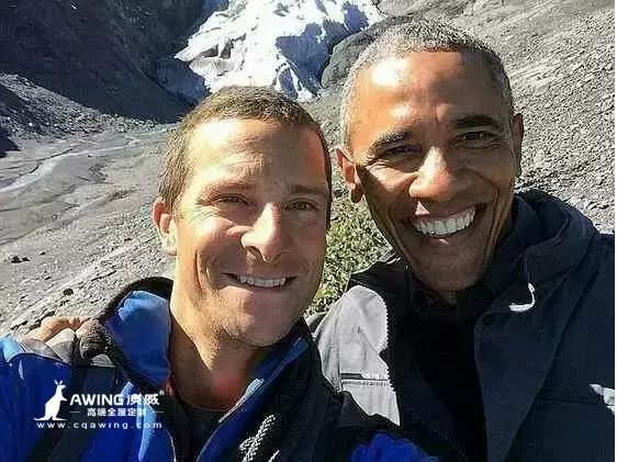 重庆澳威全屋定制：贝尔与奥巴马合影